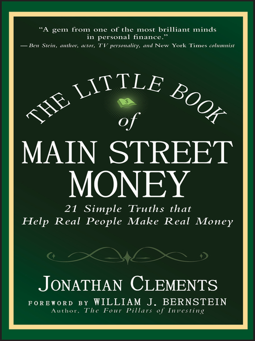 The Little Book of Main Street Money